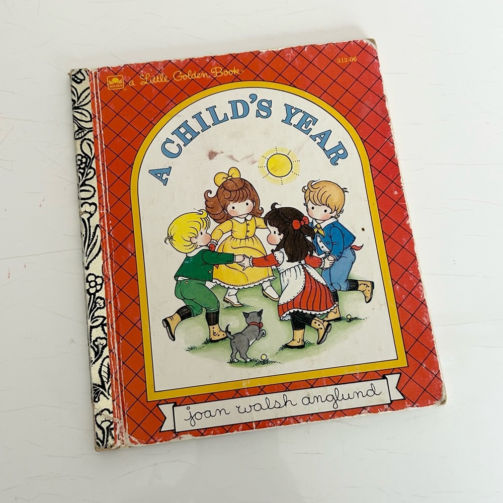 Vintage 1992 A Little Golden Book A Child's Year by Joan Walsh Anglund